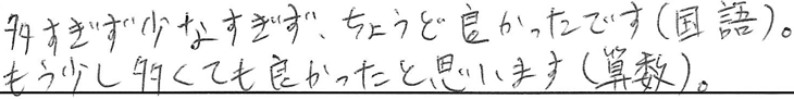 アンケート